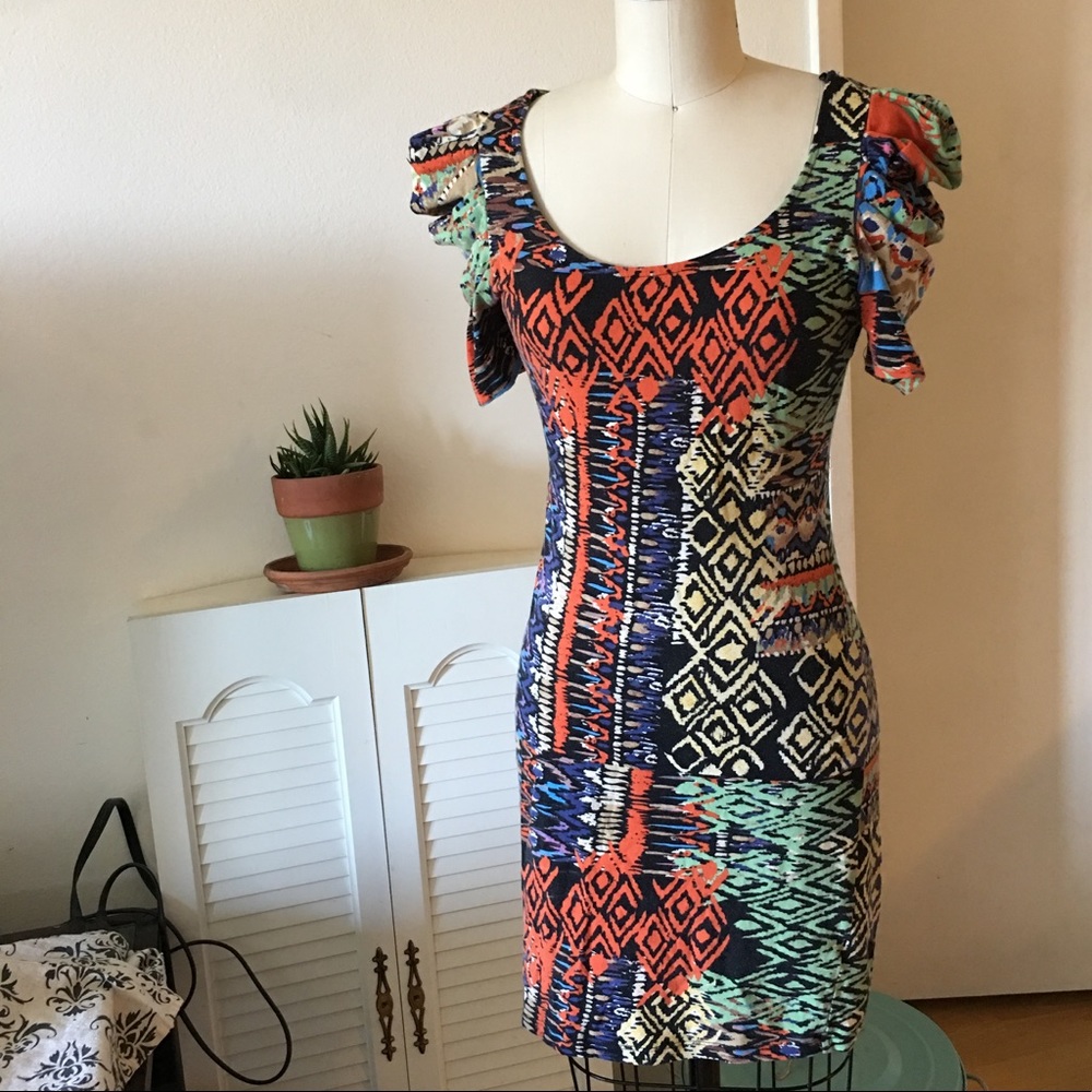 colorful dress